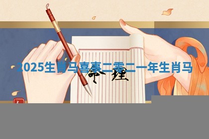 2025生肖马喜事 二零二一年生肖马