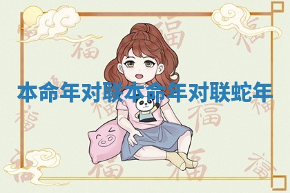 本命年对联 本命年对联蛇年