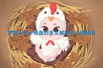 梦到人死一地血的含义解析与心理解读