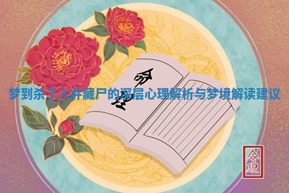 梦到杀了人并藏尸的深层心理解析与梦境解读建议 梦到杀了人并藏尸的深层心理解析与梦境解读建议