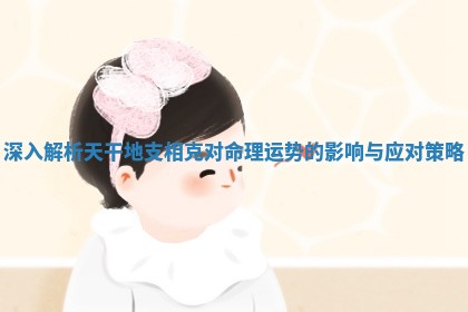 深入解析天干地支相克对命理运势的影响与应对策略